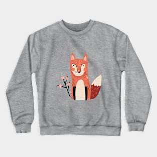 Kids' Nursery: Foxes, Trees, Whimsy Crewneck Sweatshirt